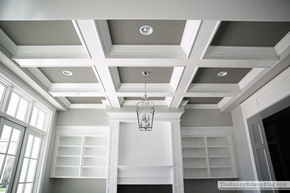 Structerra Homes - Coffered ceiling
